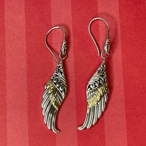 angel wing earrings